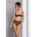 Еротичний комплект з малюнком LOVELIA BIKINI black L/XL - Passion
