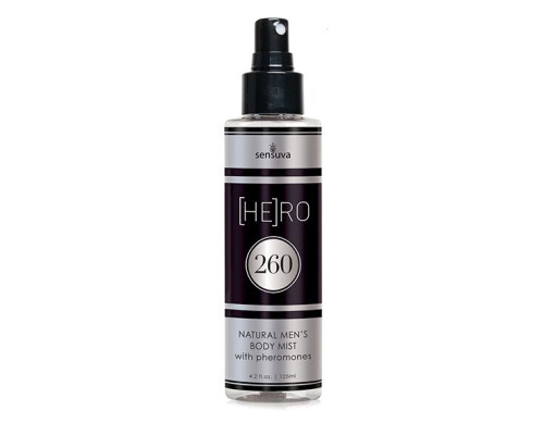 Мужской спрей-мист для тела с феромонами Sensuva HE(RO) 260 Infused Body Mist for Him