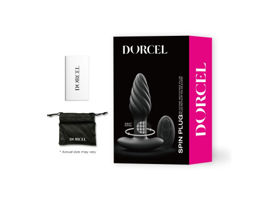 Анальна пробка Dorcel SPIN PLUG
