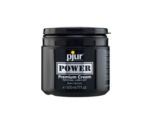 Густая смазка для фистинга и анального секса pjur POWER Premium Cream 500 мл на гибридной основе