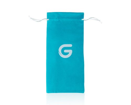 Скляний ділдо з вигинами і малюнком Gildo Glass Dildo No. 3