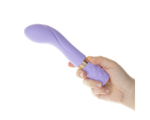 Розкішний вібратор Pillow Talk - Special Edition Sassy Purple з кристалом Сваровські
