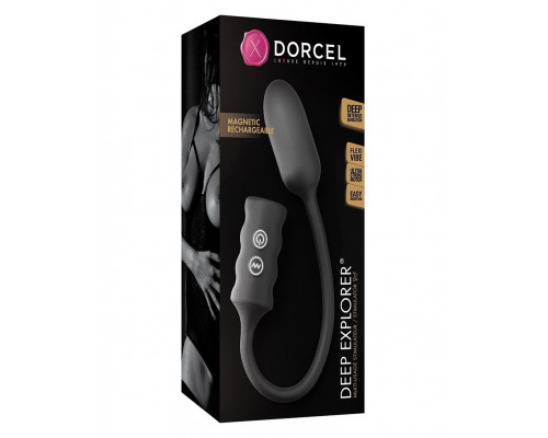 Виброяйце Dorcel Deep Explorer, підходить для вагінальної та анальної стимуляції, потужне
