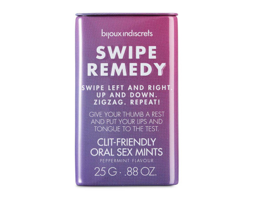 М'ятні цукерки Bijoux Indiscrets Swipe Remedy – clitherapy oral sex mints