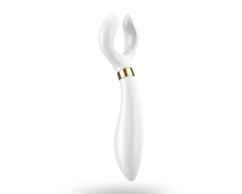 Вібратор для пар Satisfyer Endless Fun White, три мотори, багатофункціональний