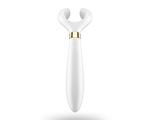 Вібратор для пар Satisfyer Endless Fun White, три мотори, багатофункціональний