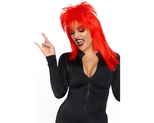 Leg Avenue Unisex rockstar wig Red
