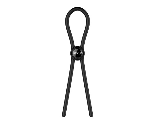Эрекционное кольцо Nexus FORGE Single Adjustable Lasso - Black