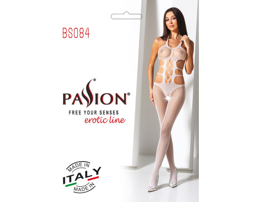 Эротический бодистокинг Passion BS084 white
