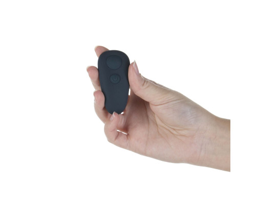 Подвійне ерекційне кільце з вібрацією Lux Active-Triad - Vibrating Dual Cock Ring, пульт ДК
