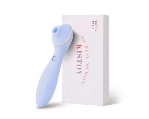 Вакуумный вибратор KISTOY Polly Plus Purple с подогревом