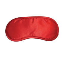 Маска на глаза Sex And Mischief - Satin Red Blindfold, тканевая, красная
