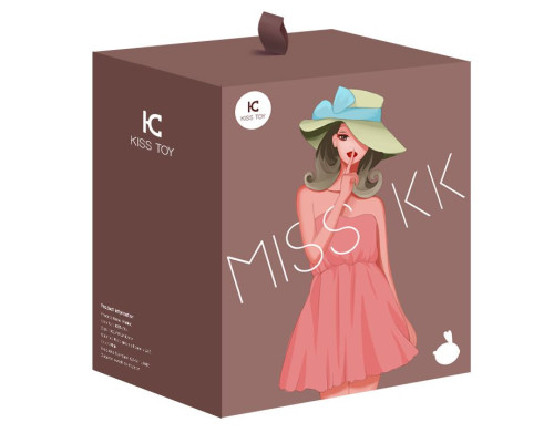 Вакуумний стимулятор з вібрацією KisToy Miss KK Pink