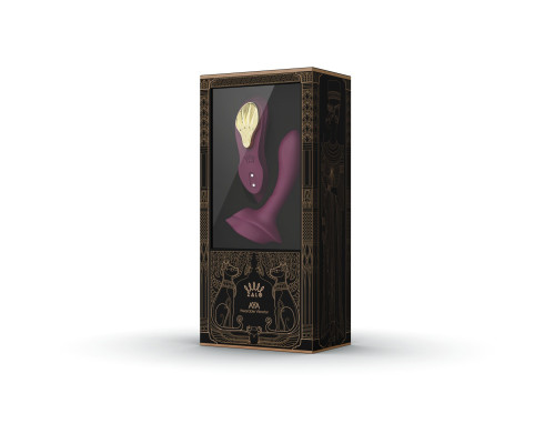 Смарт-вібратор у трусики Zalo — AYA Velvet Purple, насадка та пульт ДК