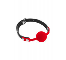 Класичний кляп з силіконовую кулькою Fetish Tentation Silicone Gag Ball