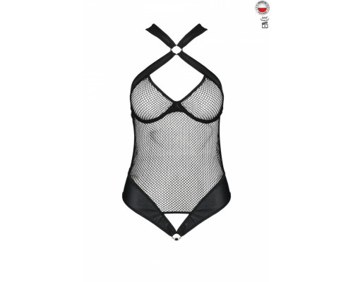 Сітчастий боді з халтером Amanda Body black XXL/XXXL - Passion