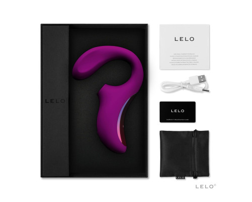 Вакуумний стимулятор із вібрацією LELO Enigma Cruise Deep Rose