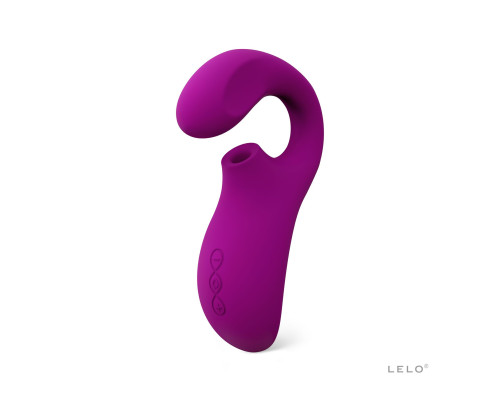 Вакуумний стимулятор із вібрацією LELO Enigma Cruise Deep Rose