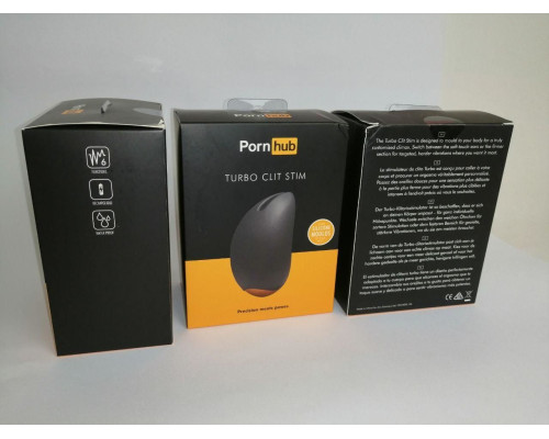 Вібромасажер Pornhub Turbo Clit Stim (незначні дефекти паковання)