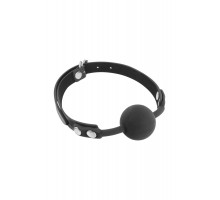 Класичний кляп з силіконовою кулькою Fetish Tentation Silicone Gag Ball