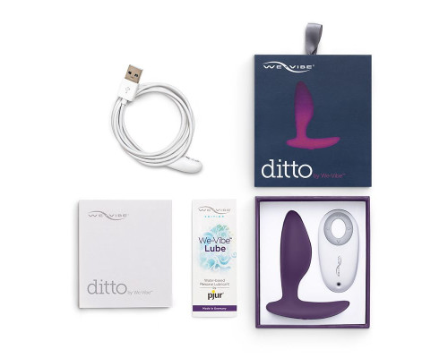 Анальна вібропробка DITTO BY WE-VIBE PURPLE