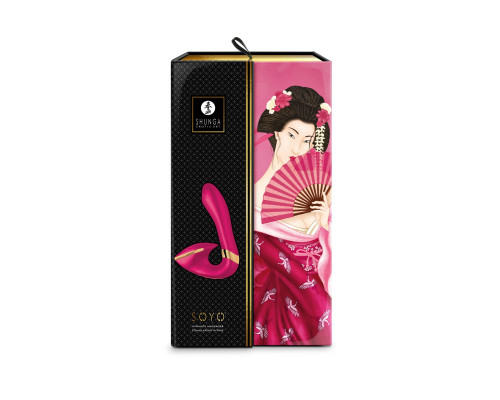 Вібратор кролик Shunga - Soyo Intimate Massager Rasberry