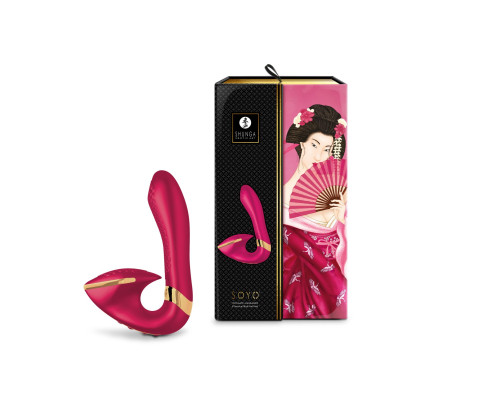 Вібратор кролик Shunga - Soyo Intimate Massager Rasberry