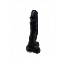 Крафтове мило-член із присоскою Чистый Кайф Black size XL, натуральне