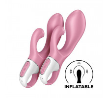 Satisfyer Air Pump Bunny 2 - вібратор кролик з надувною головкою