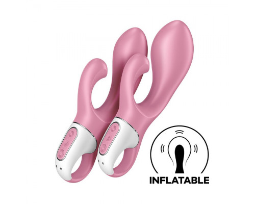 Satisfyer Air Pump Bunny 2 - вібратор кролик з надувною головкою