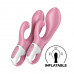 Satisfyer Air Pump Bunny 2 - вібратор кролик з надувною головкою