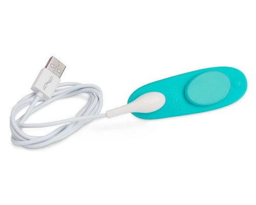 Вібратор у трусики We-Vibe Moxie Aqua з пультом ДК