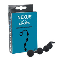 Анальні кульки Nexus Excite Medium Anal Beads, силікон, макс. діаметр 2,5 см