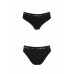 Трусики-сліпи з бавовни з еластаном Passion PS004 PANTIES black, size M