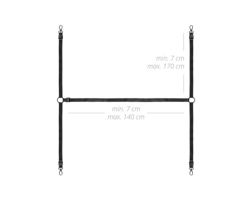 Фіксатор рук і ніг для ліжка Bedroom Fantasies Under the bed Restraint Set