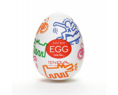Мастурбатор яйце Tenga Keith Haring EGG Street