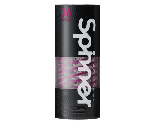 Мастурбатор Tenga Spinner 06 Brick з пружною стимулювальною спіраллю всередині