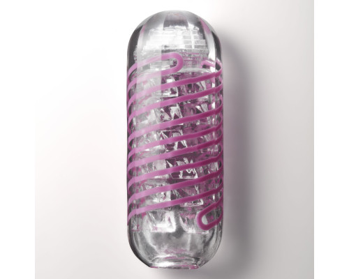 Мастурбатор Tenga Spinner 06 Brick з пружною стимулювальною спіраллю всередині