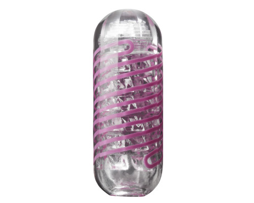 Мастурбатор Tenga Spinner 06 Brick з пружною стимулювальною спіраллю всередині