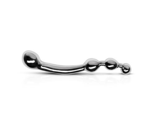 Анально-вагінальний стимулятор Sinner Gear Unbendable – Multi-Stim Pleasure Wand Metal Anal Dildo