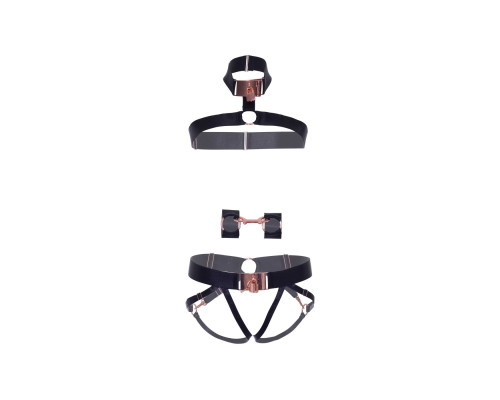 Leg Avenue Satin elastic harness O/S