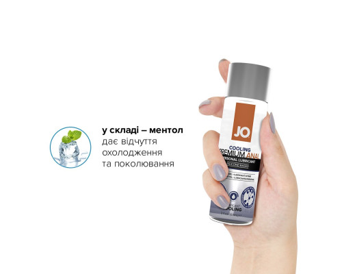 Распродажа!!! Смазка на силиконовой основе System JO ANAL PREMIUM - COOLING (60 мл) (cрок 12.2023)