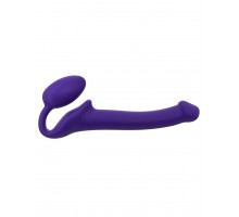 Безремневой страпон Strap-On-Me Violet S, полностью регулируемый, диаметр 2,7см