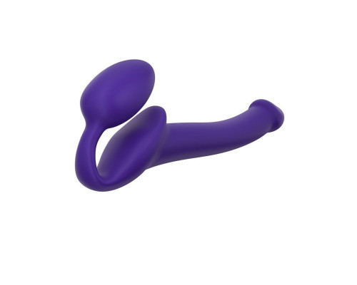 Безремневой страпон Strap-On-Me Violet S, полностью регулируемый, диаметр 2,7см