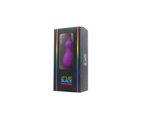 Анальная пробка Adrien Lastic Amuse Medium Purple (M) с двумя переходами, макс. диаметр 3,6 см