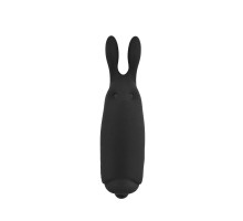 Вібропуля Adrien Lastic Pocket Vibe Rabbit Black зі стимулюючими вушками
