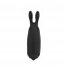 Вібропуля Adrien Lastic Pocket Vibe Rabbit Black зі стимулюючими вушками