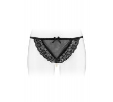 Трусики-стрінги з перловою ниткою Fashion Secret KATIA Black