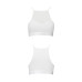 Спортивний топ з прозорою вставкою Passion PS006 TOP white, size XL