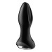 Анальна смарт вібропробка із перлинним масажем Satisfyer Rotator Plug 2+ Black